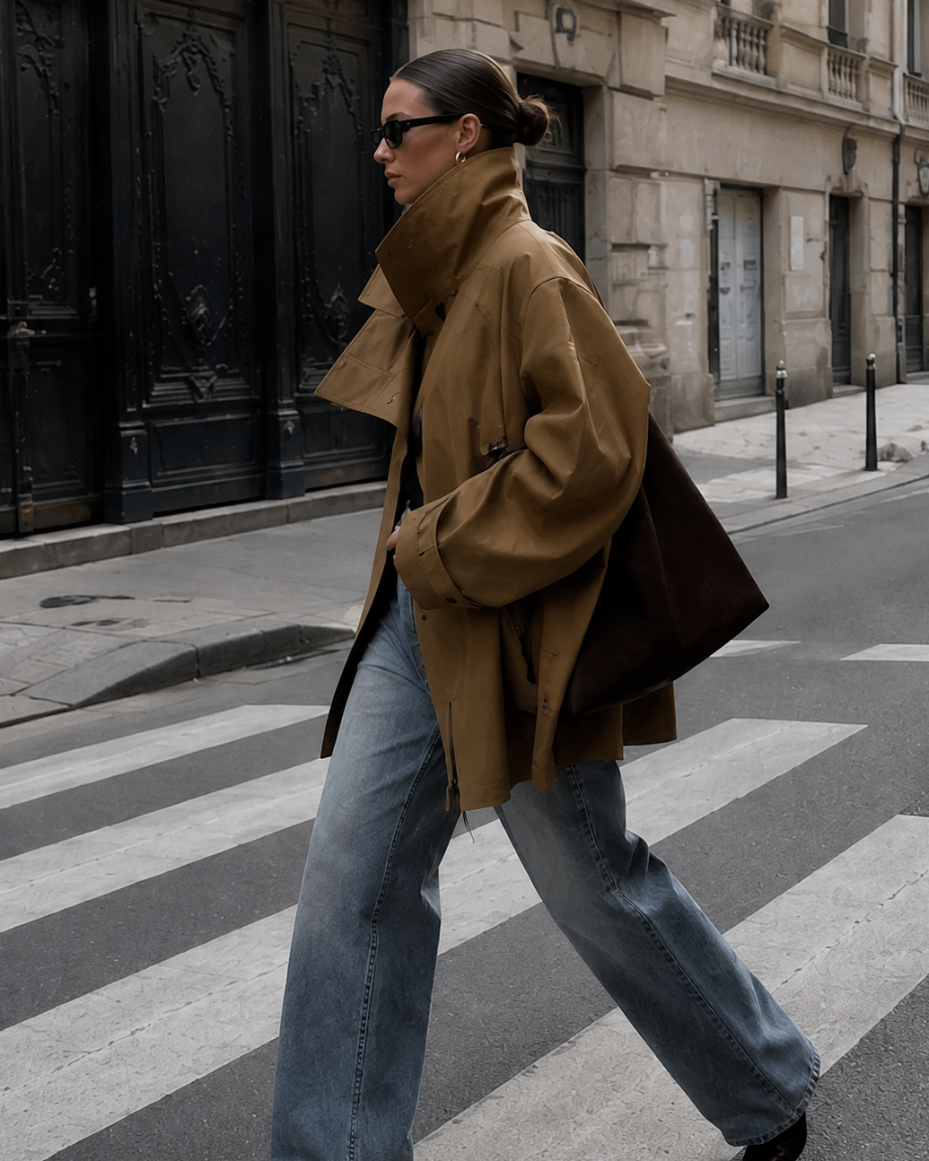 Oversized Trench Jacket