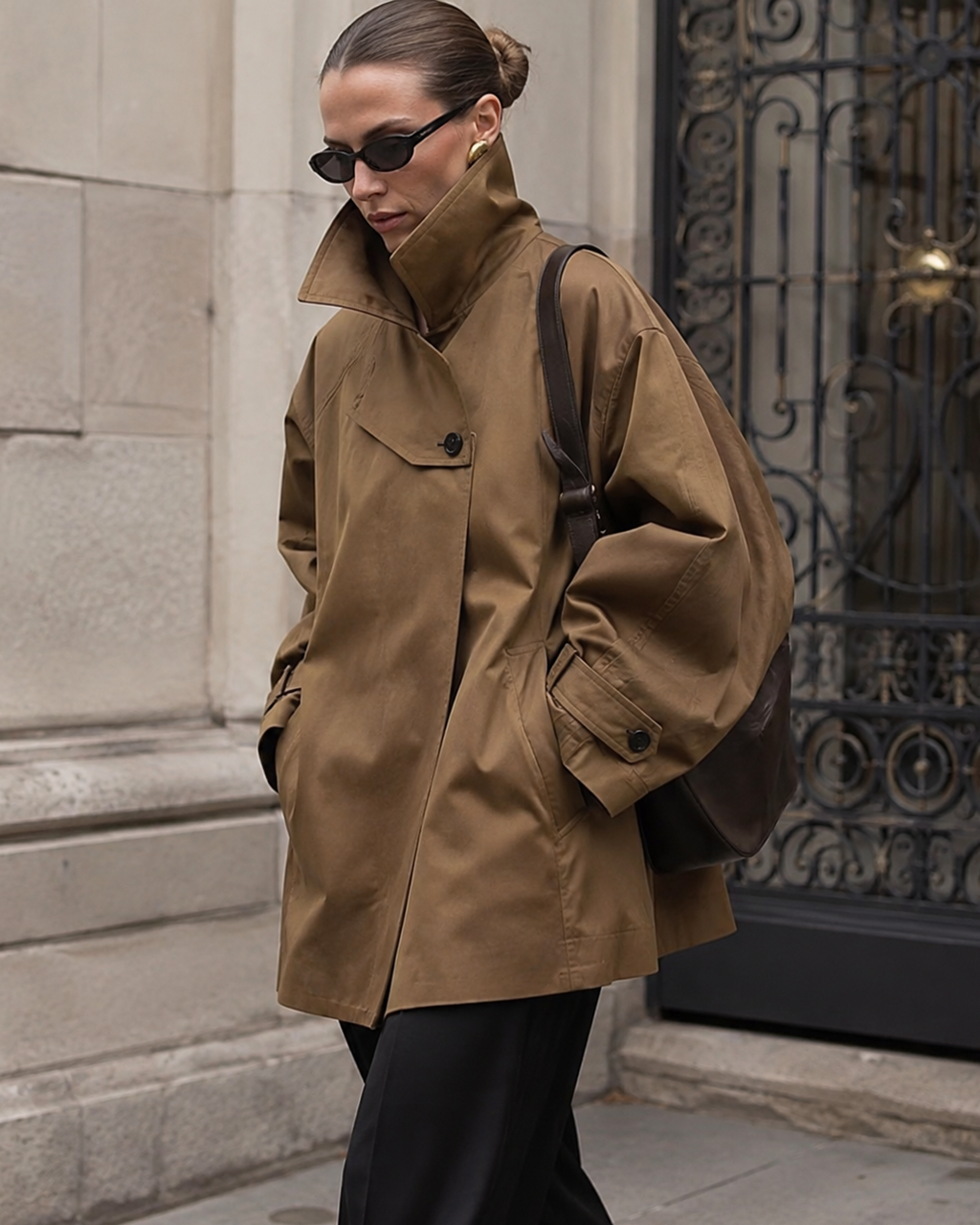Oversized Trench Jacket